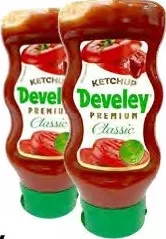 DEVELEY Ketchup, 460 g, preț/bucată; 1–2 bucăți