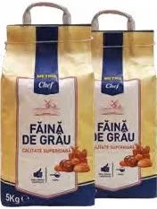 METRO Chef Făină de grâu, 5 kg, preț/bucată; 1–2 bucăți