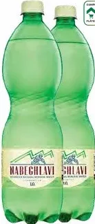 NABEGHLAVI Apă minerală, 1 L, preț/PET; 1–11 bucăți