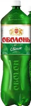 OBOLONI Bere blondă, 2,2 L, preț/PET; de la 6 bucăți