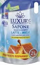 LUXURY Rezervă săpun, diverse sortimente, 2 L, preț/bucată