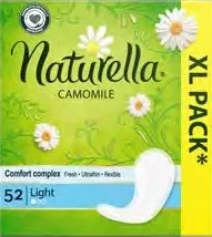 NATURELLA Absorbante zilnice, 52 bucăți/înfoliere, preț/înfoliere