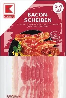 K-CLASSIC Bacon felii, 100 g
