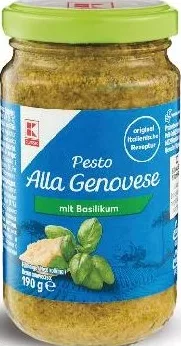 K-CLASSIC Sos pesto, busuioc și brânză/ardei și ricotta, 190 g