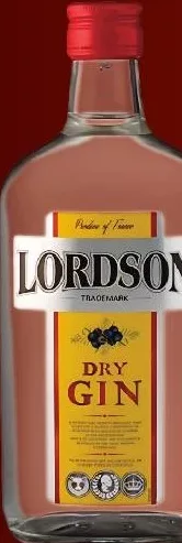 LORDSON Gin, 37,5% alcool, 0,7 l