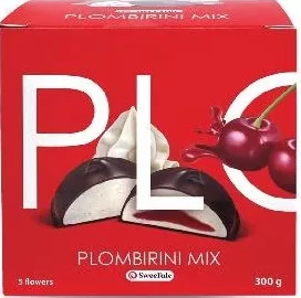 SWEETALE Plombirini mix, bomboane glazurate, 300 g