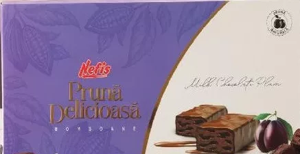 NEFIS Prună Delicioasă Praline cu prune, 300 g