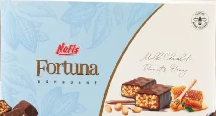 NEFIS Fortuna Praline cu arahide și miere, 300 g