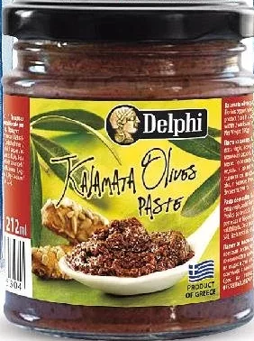 DELPHI Pastă de măsline kalamata/verzi, 190 g