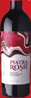 PIATRA ROȘIE/ALBĂ Vin roșu/alb sec, Merlot-Ancellotta-Alicante/Feteasca Albă-Sauvignon Blanc, 0,75 l