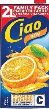 CIAO Băutură răcoritoare necarbogazoasă, diverse sortimente, 2 l