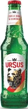 URSUS PREMIUM Bere blondă, 5% alcool, 0,33 l