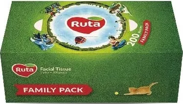 RUTA Șervețele cosmetice, 200 buc