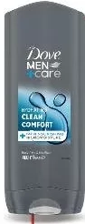DOVE MEN+CARE Gel de duș, fresh / comfort, 400 ml; cupon activat + Kaufland Card XTRA