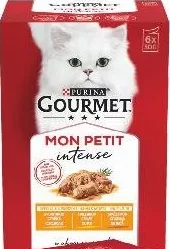 GOURMET MON PETIT Hrană pentru pisici, pui / ton / vită, 300 g