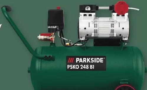 PARKSIDE Compresor silențios, 1100 W, 1 buc