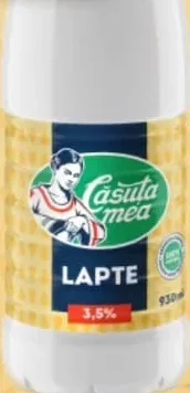 Lapte Căsuța Mea, 3,5%, 930 ml; 15–28.10