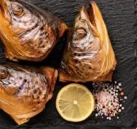 Somon, capete afumate la cald „Ocean Fish”, 1 kg; 15–28.10