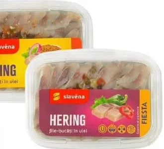 File de hering „Slavena” în sortiment, în ulei/Fiesta, 350 g; 15–28.10