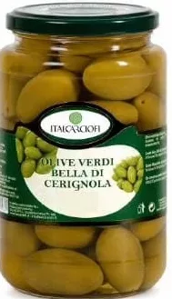 Măsline verzi „Italcarciofi” în sortiment: fără sâmburi/Bella di Cerignola, 314 g; preț de la 36,90; 15–28.10