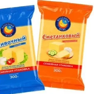 Produs alimentar „Molocinii Shliah” în sortiment: cremos/cu smântână, 300 g; 15–28.10