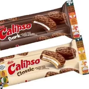 Nefis Calipso, biscuiți Dark sau Classic, 180 g; 15–28.10