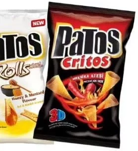 Patos, tortilla Rolls Honey & Mustard sau Critos Mexican Hot, 109/100 g; 15–28.10