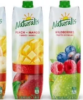 Naturalis, nectar Tropic, piersică-mango sau fructe de pădure, 1 L; 15–28.10