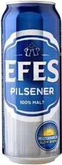Efes Pilsener, bere, 500 ml; 15–28.10