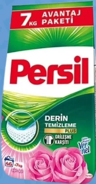 Persil, detergent de rufe cu Vernel, 7 kg; 15–28.10