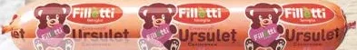 Filletti сосиски Ursuleț, 1 кг