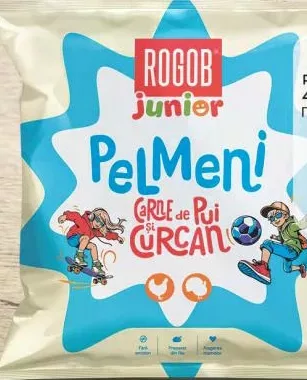 Rogob Junior пельмені з куркою та індичкою, 400 г