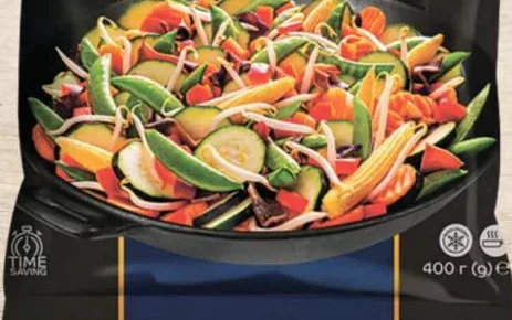 BAUER Овочева суміш Oriental заморожена, 400 г