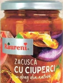 RÂURENI Овочева закуска з грибами, 300 г