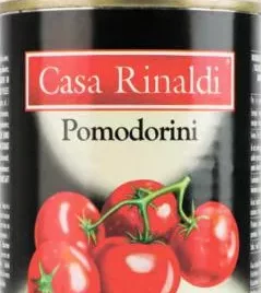 CASA RINALDI Помідори чері у власному соку, 400 г