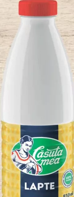 CĂSUȚA MEA Молоко 3,5%, 0,93 л