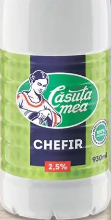 CĂSUȚA MEA Кефір 2,5%, пляшка 0,93 л