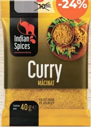INDIAN SPICES Карі мелений 40 г