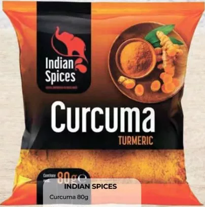 INDIAN SPICES Куркума 80 г
