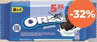 OREO Печиво з какао 38 г