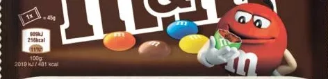 M&M’s Шоколадне драже Choco 45 g