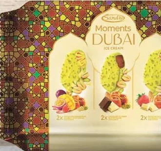 MOMENTS Морозиво Dubai Collection 336 ml
