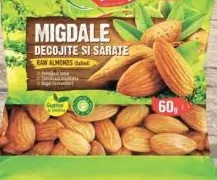 EVERYDAY Мигдаль очищений смажений солоний 60 g