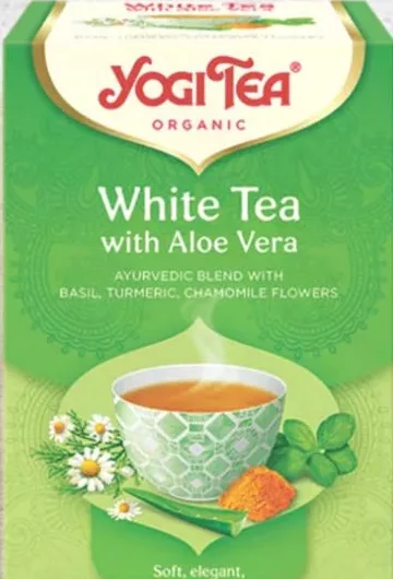 YOGI TEA Органічний білий чай з алое вера 30.6 g