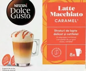 NESCAFÉ Кава Dolce Gusto Latte Macchiato Caramel, 16 капсул 145.6 g