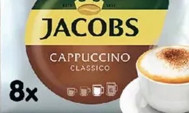 JACOBS Кава в капсулах Tassimo Cappuccino 8 шт.