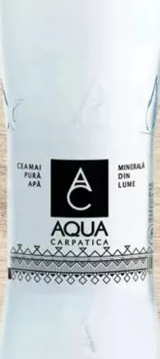 AQUA CARPATICA Мінеральна слабогазована вода 1.5 l