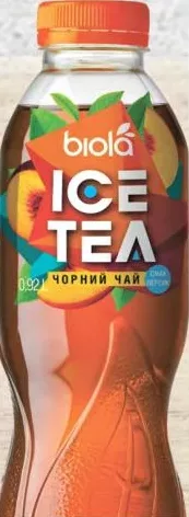 BIOLA Холодний чай Ice Tea з персиком 0.92 l