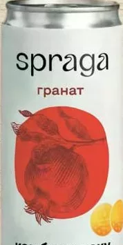 SPRAGA Комбуча з гранатом 0.33 l