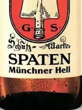 SPATEN Пиво Münchner Hell, скляна пляшка 0.5 l